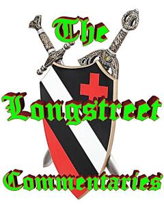 Longstreet Commentaries Logo with SWORD and SHIELD